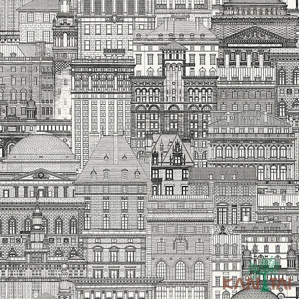 Papel De Parede Stone Age 1 Cidade Sn601101r