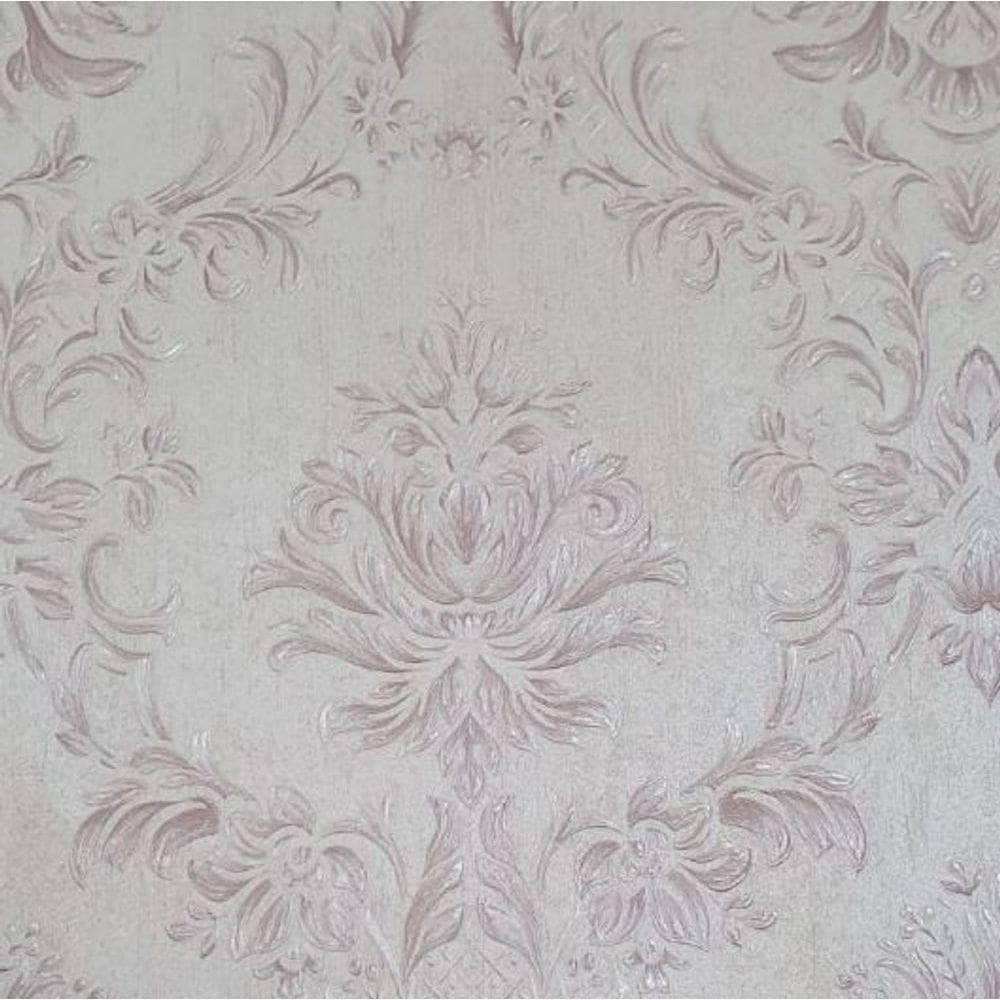 Papel De Parede Classic Designs Damask Cinza H2890302