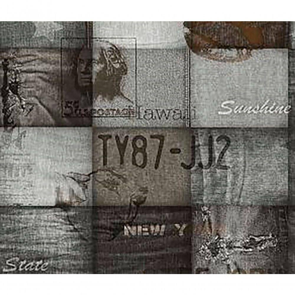 Papel De Parede Stone Age Ii Recortes Jeans Sn606402r