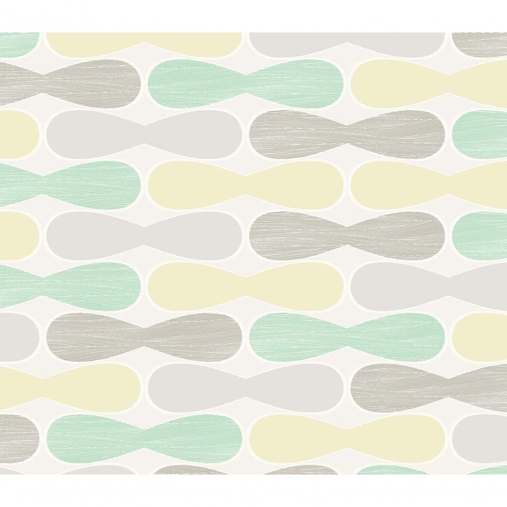 Papel De Parede Oba Formas Ob70404r Tam. 4m² Papel De Parede Oba Formas Ob70404r