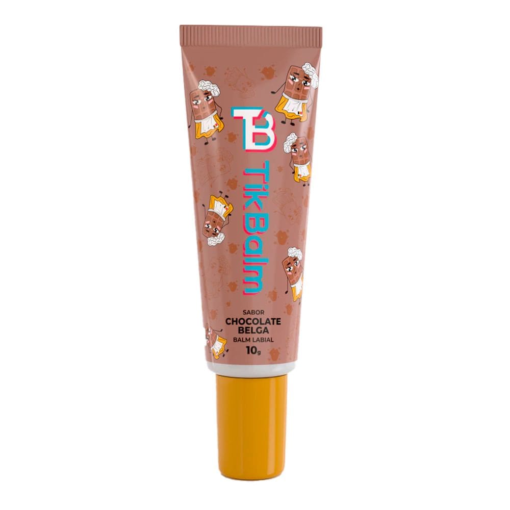 Tik Balm Chocolate Belga - Balm Labial  10g