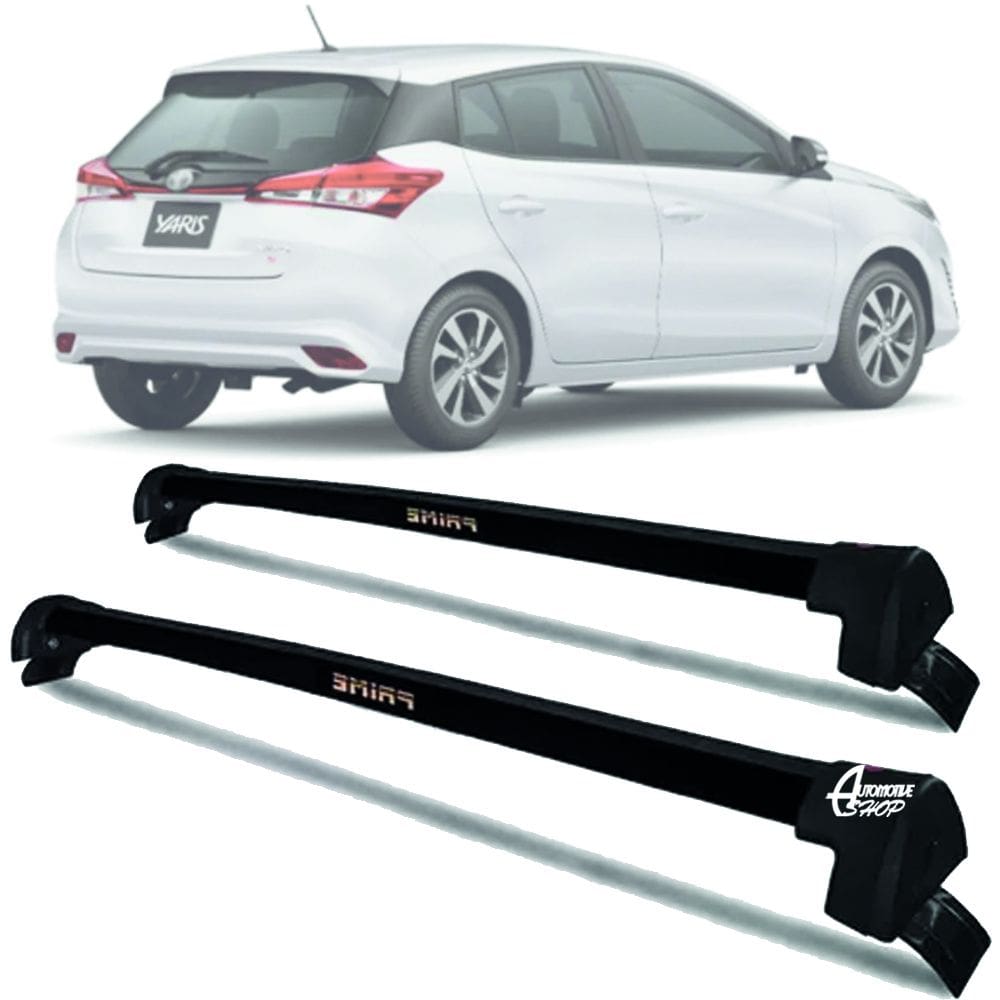 Rack Teto Aluminio Prime Toyota Yaris Hatch 18/ 26 Pto PR205
