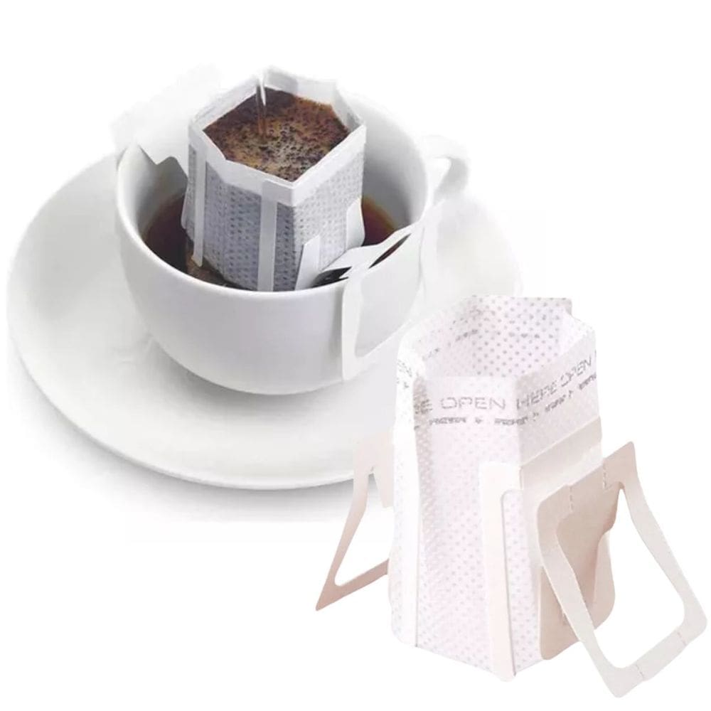 20 Coador De Café Filtro Dose Única Individual Descartável