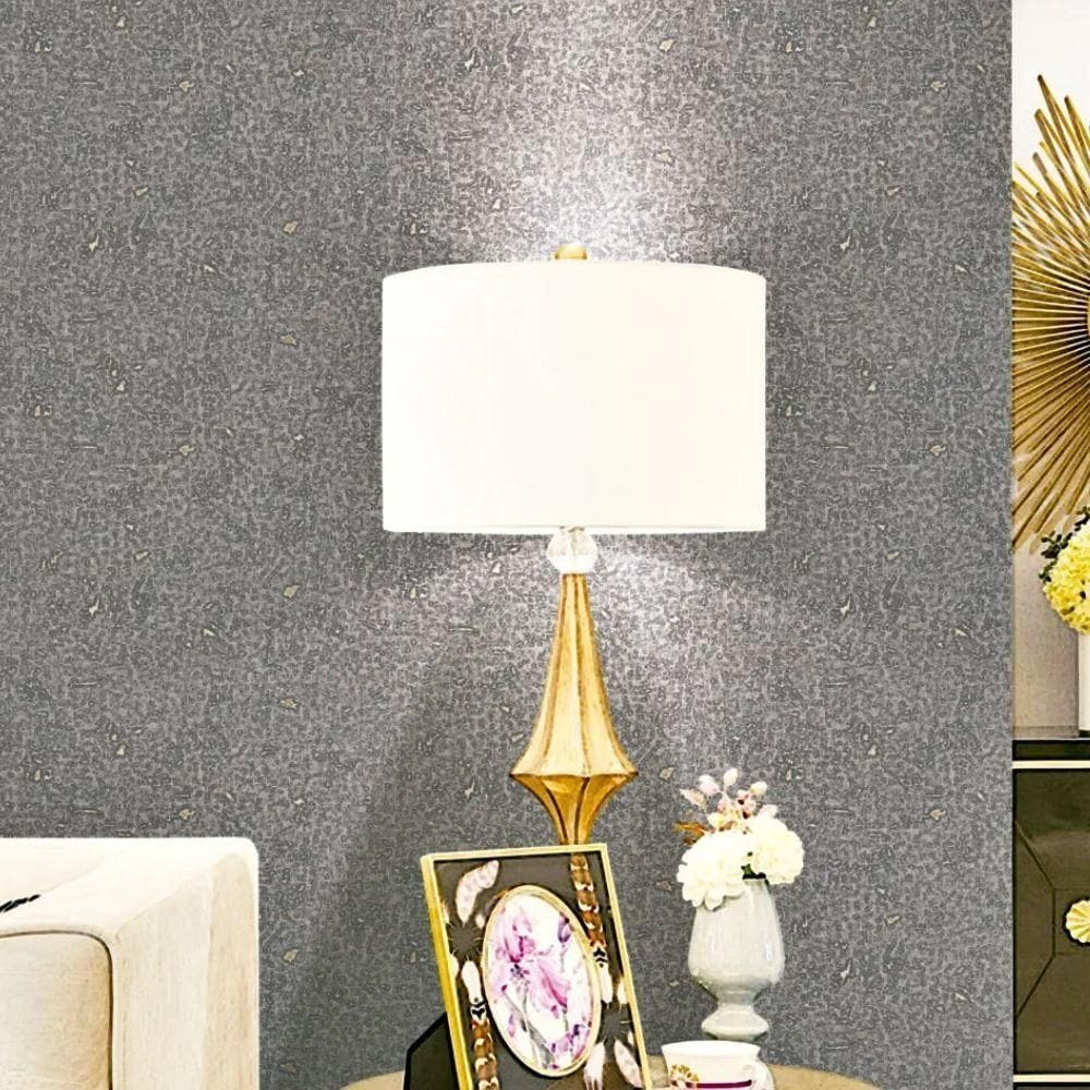 Papel De Parede Colorkey Concreto Cinza E Prata Col1038