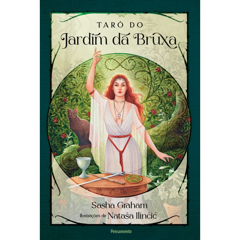 Tarô Do Jardim Da Bruxa: Desperte A Magia Latente Que Existe Em Você Com Este Encantador Baralho Estilo Waite-Smith