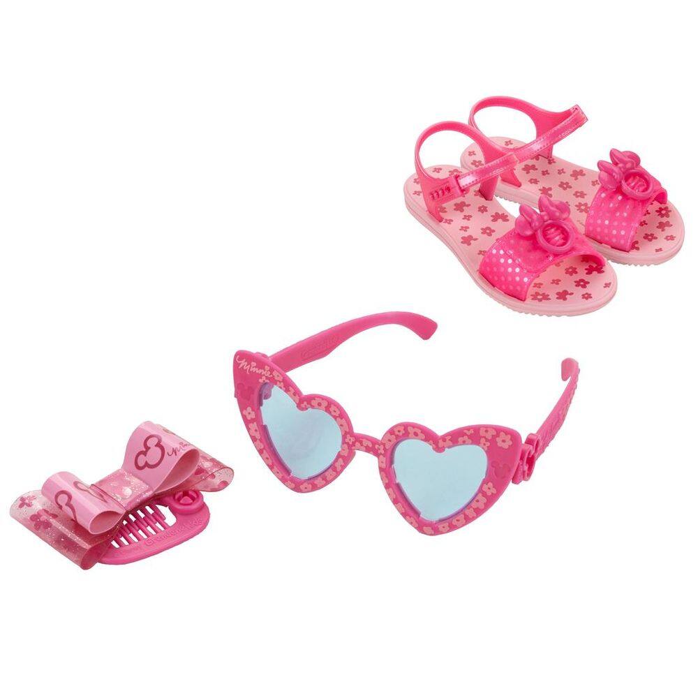 Sandália Infantil Menina Grendene Kids Minnie Dress Like