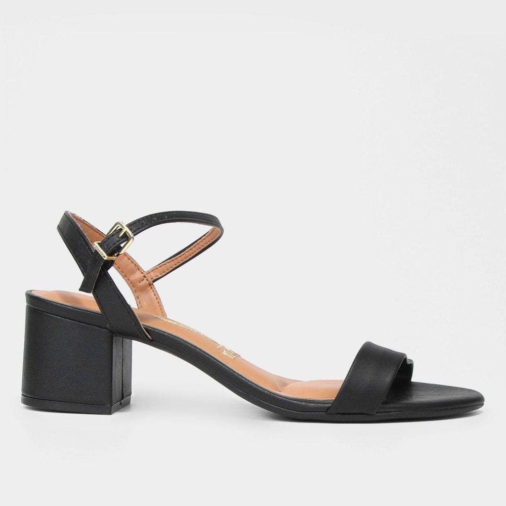 Sandália Feminina Vizzano Salto Bloco