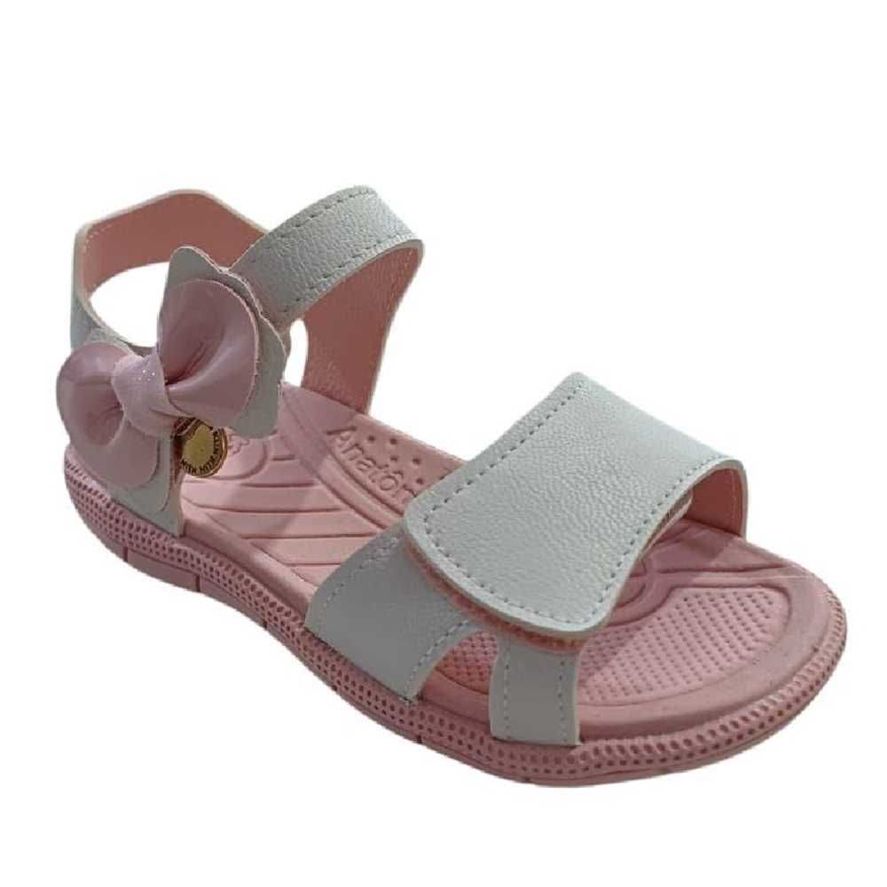 Sandália Infantil Menina Klin Conforto Tiras com Laço