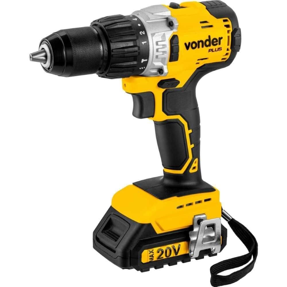 Parafusadeira Furadeira Bateria 20V Impacto Pfv212Lb Vonder