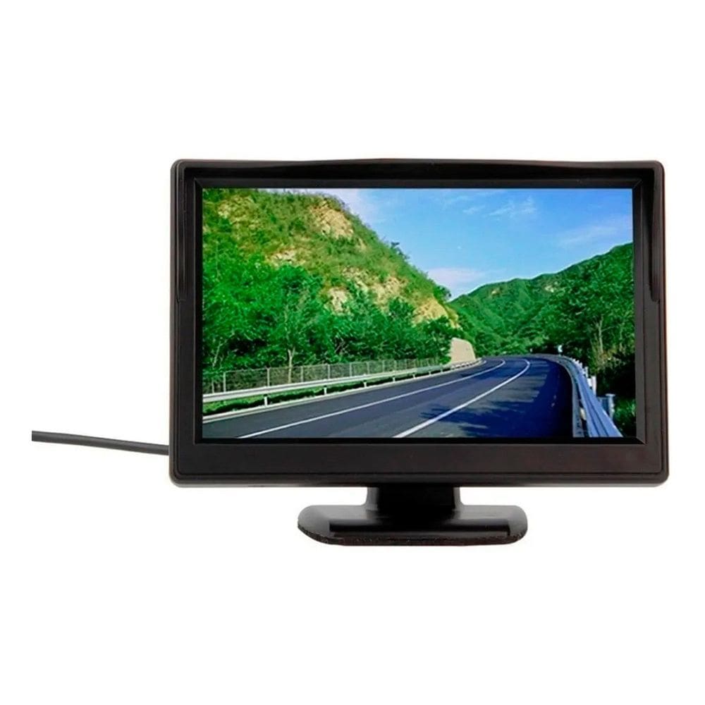 Mini Monitor Video Cftv Dvd Camera Re 4 Polegadas