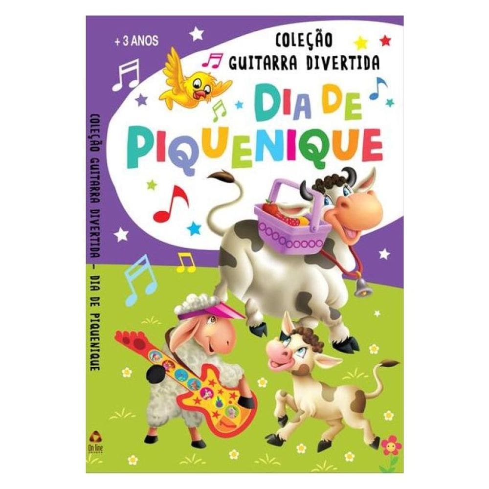 Coleção Guitarra Divertida - Dia De Piquenique Livro Sonoro