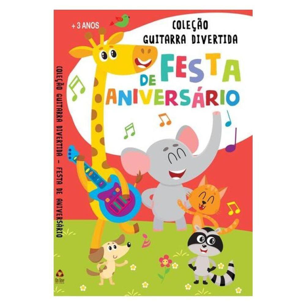 Coleção Guitarra Divertida - Festa De Aniversário Livro Sonoro