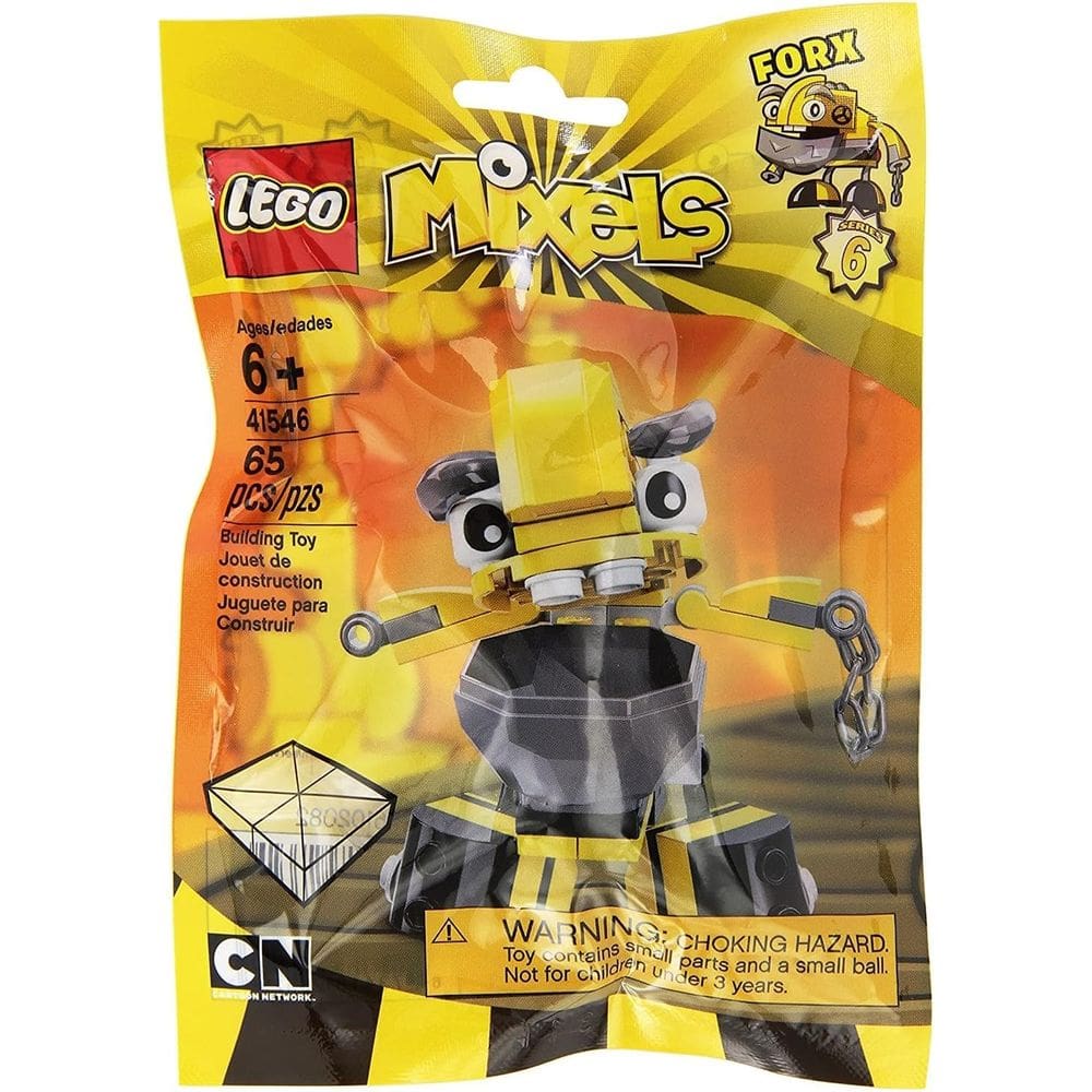 Kit de construção LEGO Mixels Mixel Forx 41546 8cm de altura