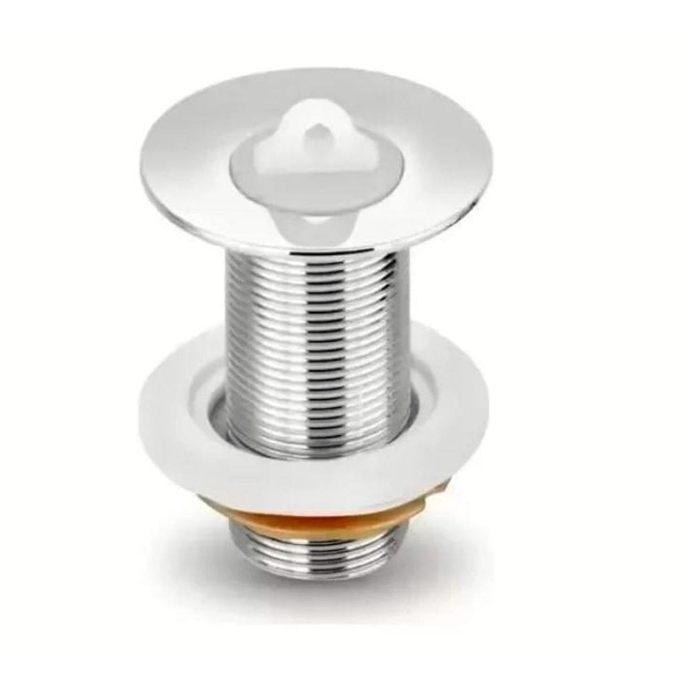 Válvula Lavatório Para Cuba Cromado 7/8 Metal Império Ind