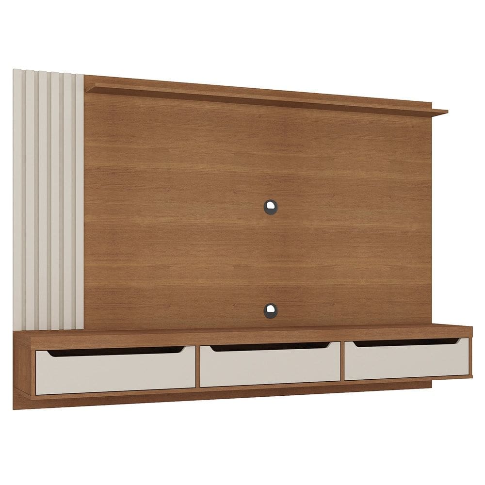 Painel Suspenso Tv 75 Pol 200 cm 4623 Cinamomo Off White ARLY