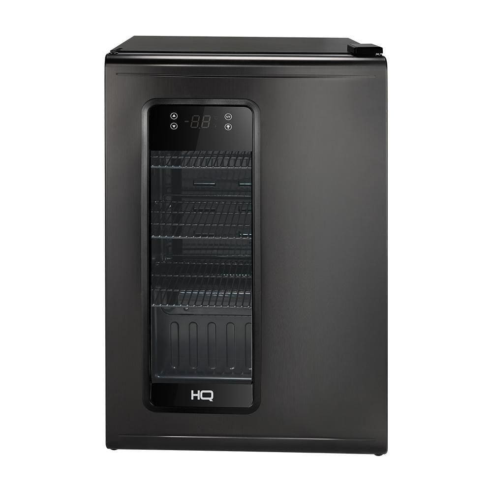 Cervejeira Expositor Vertical HQ 100 Litros Frost Free Inox Titanium HQ-100CEVPVFFI 127V