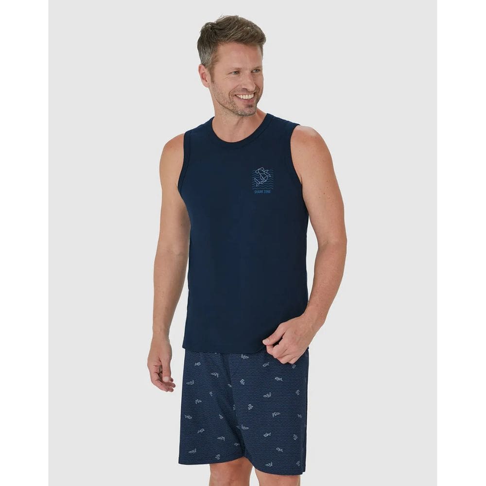 Pijama Masculino Regata Algodão Malwee Ref. 122445