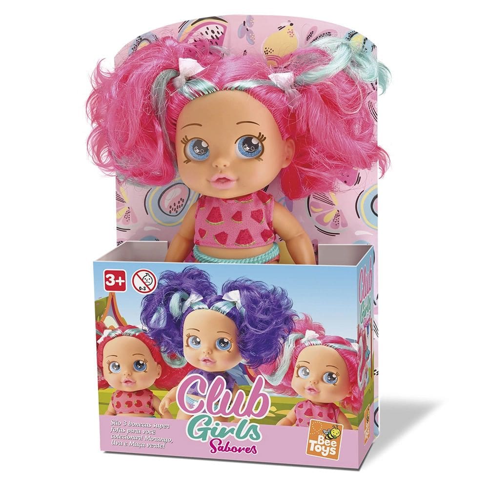 Boneca Bee Toys Club Girls Sabores - Item Variado