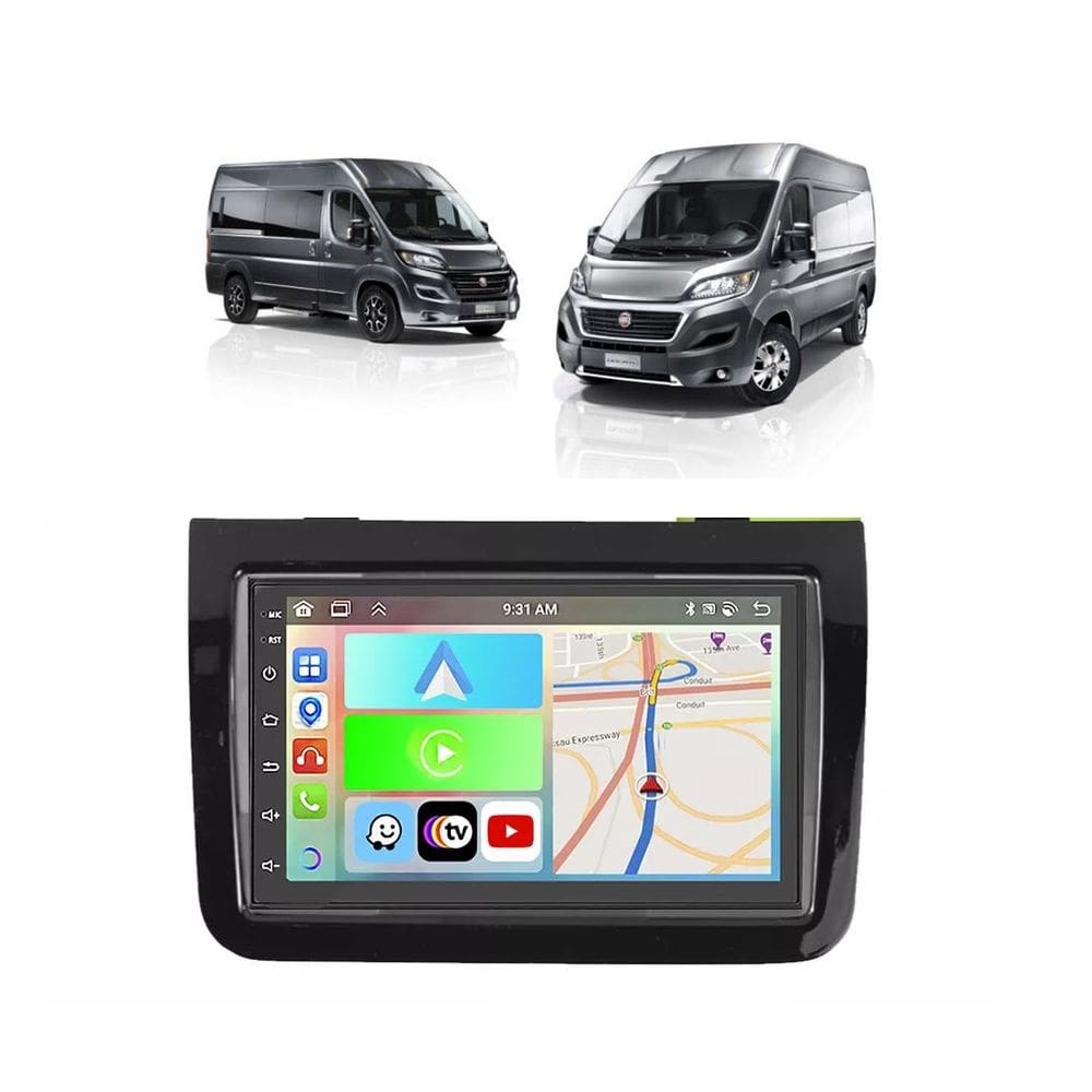 Kit Multimídia Ducato Boxer 2023 / 2024 7 Pol CarPlay AndroidAuto - FirstOption 8100