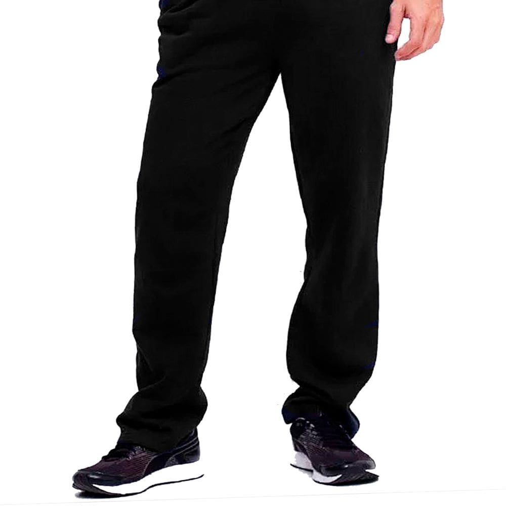 Calça Moletom Feminina Masculina Flanelada Básica