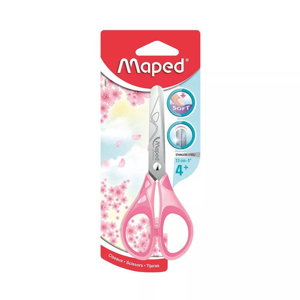 Tesoura Escolar Maped Essentials Kidicut Soft Cores Diversas - Item Variado