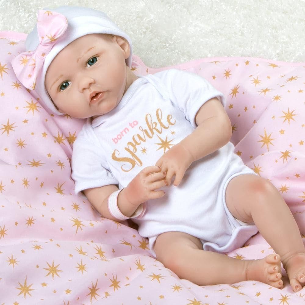 Boneca - Reborn Born To Sparkle ASGARD COMERCIO DE B