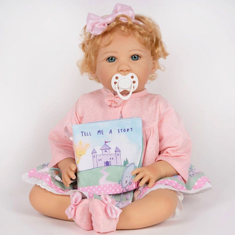 Boneca - Reborn Story Time Dress Art ASGARD COMERCIO DE B