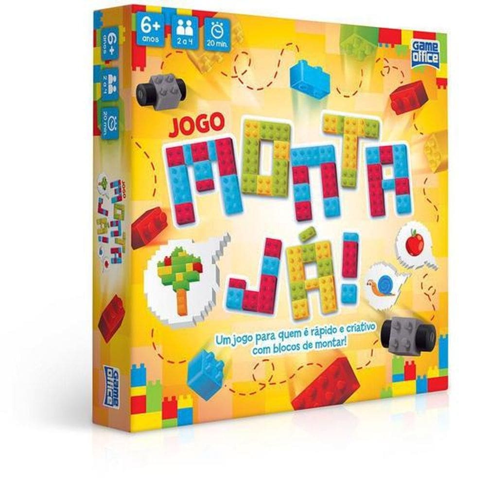 Jogo com Blocos de Montar - Monta Ja TOYSTER