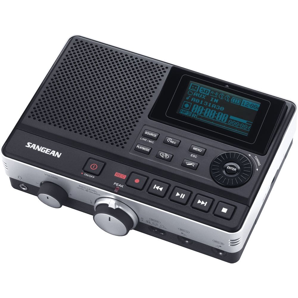 Gravador de MP3 digital Sangean DAR-101 Professional Grade
