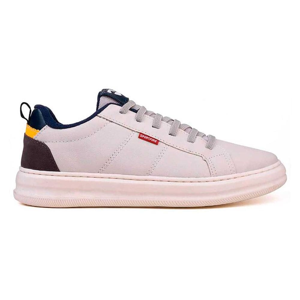 SapatênisMasculino Sport Fire Casual Detalhe Camurça
