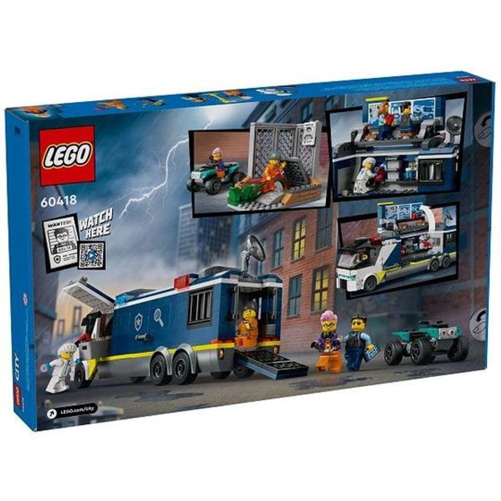 Blocos de Montar - Caminhao de Laboratorio Criminal LEGO DO BRASIL
