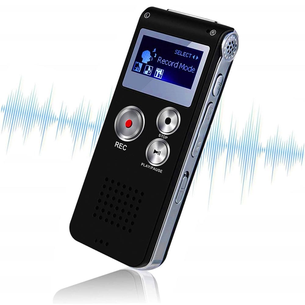 Gravador de voz digital HQDz-td 64GB com ativação por voz