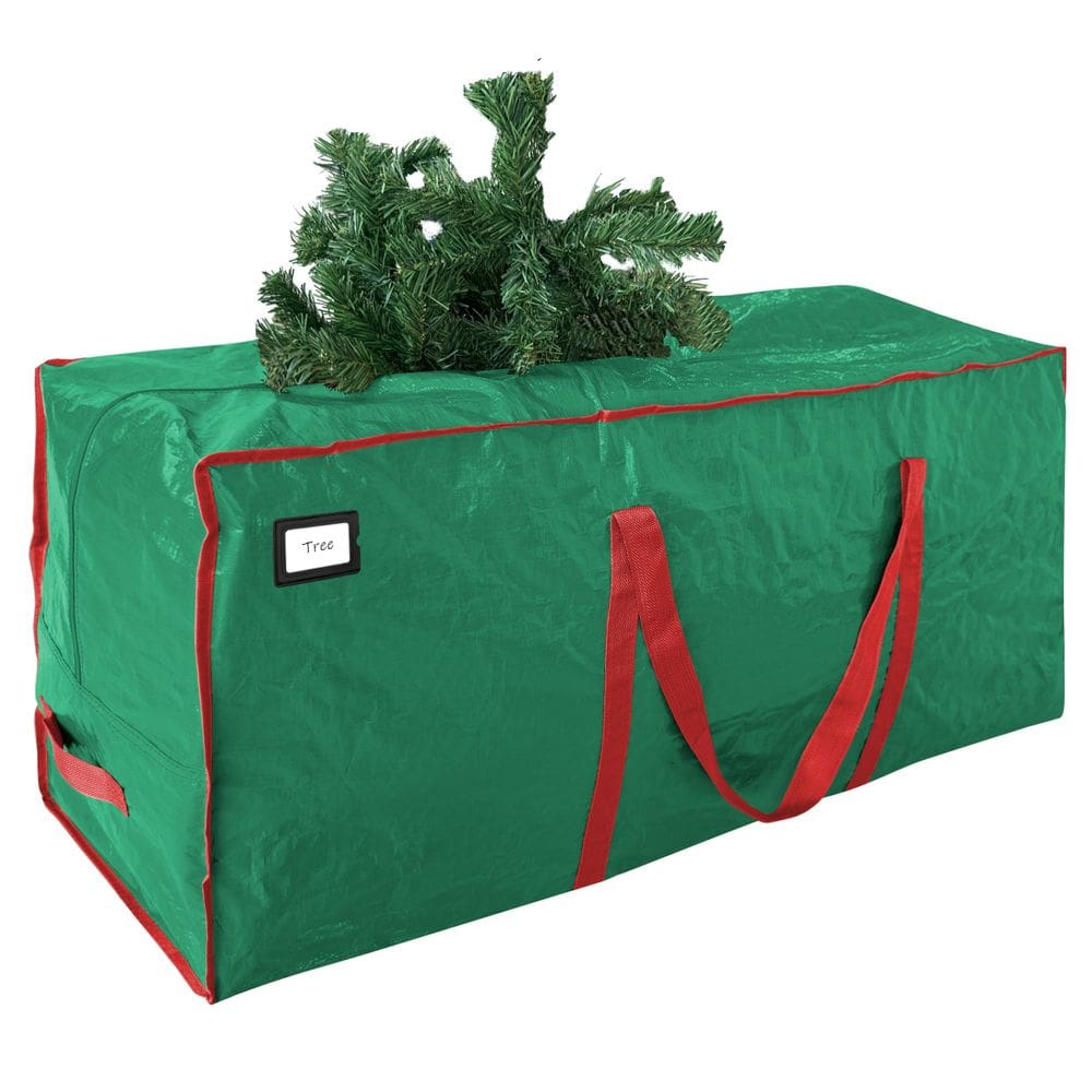 Bolsa de armazenamento de árvore de Natal Cosy Family 2,3 m verde