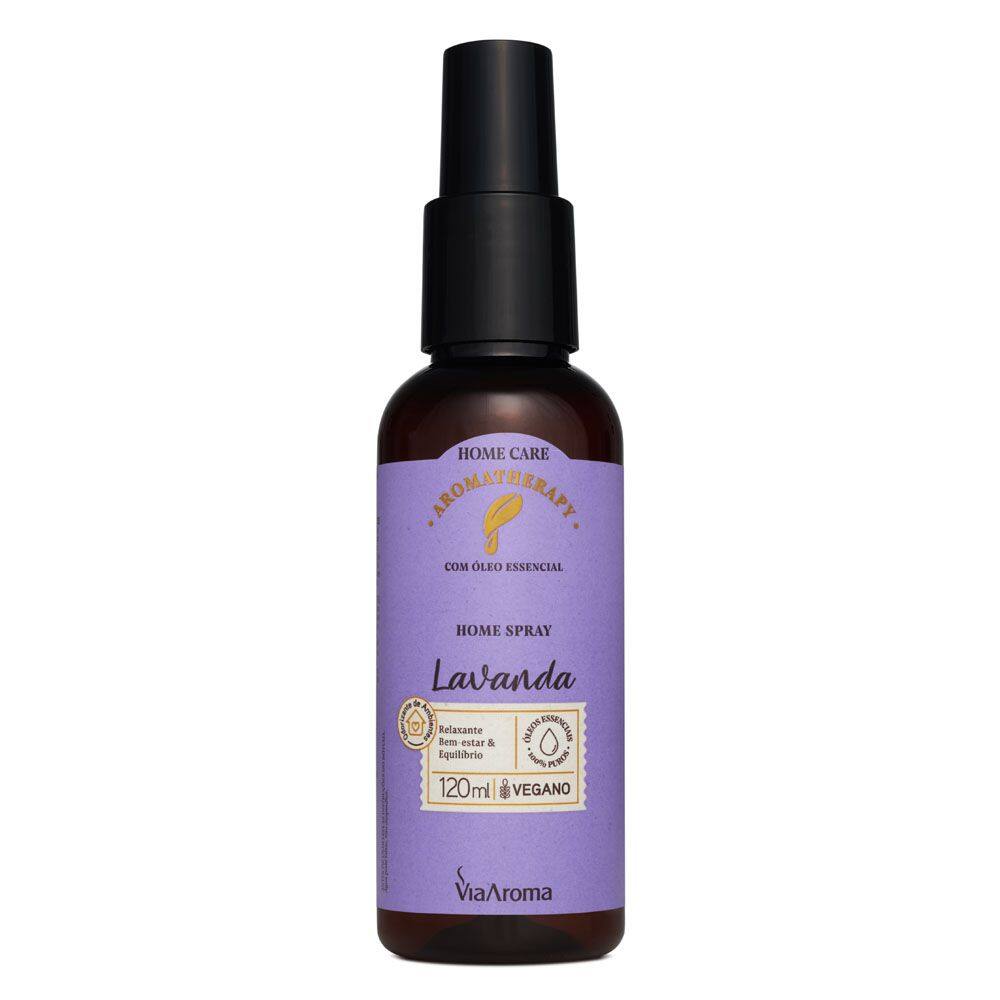 Home Spray Óleos Essênciais Aromatherapy Lavanda 120ml via aroma