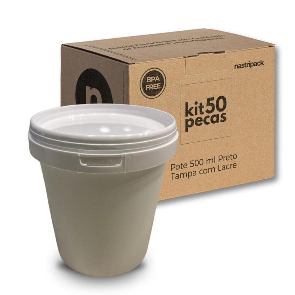 Pote Para Fazer Slime - Kit Com 50 Pçs
