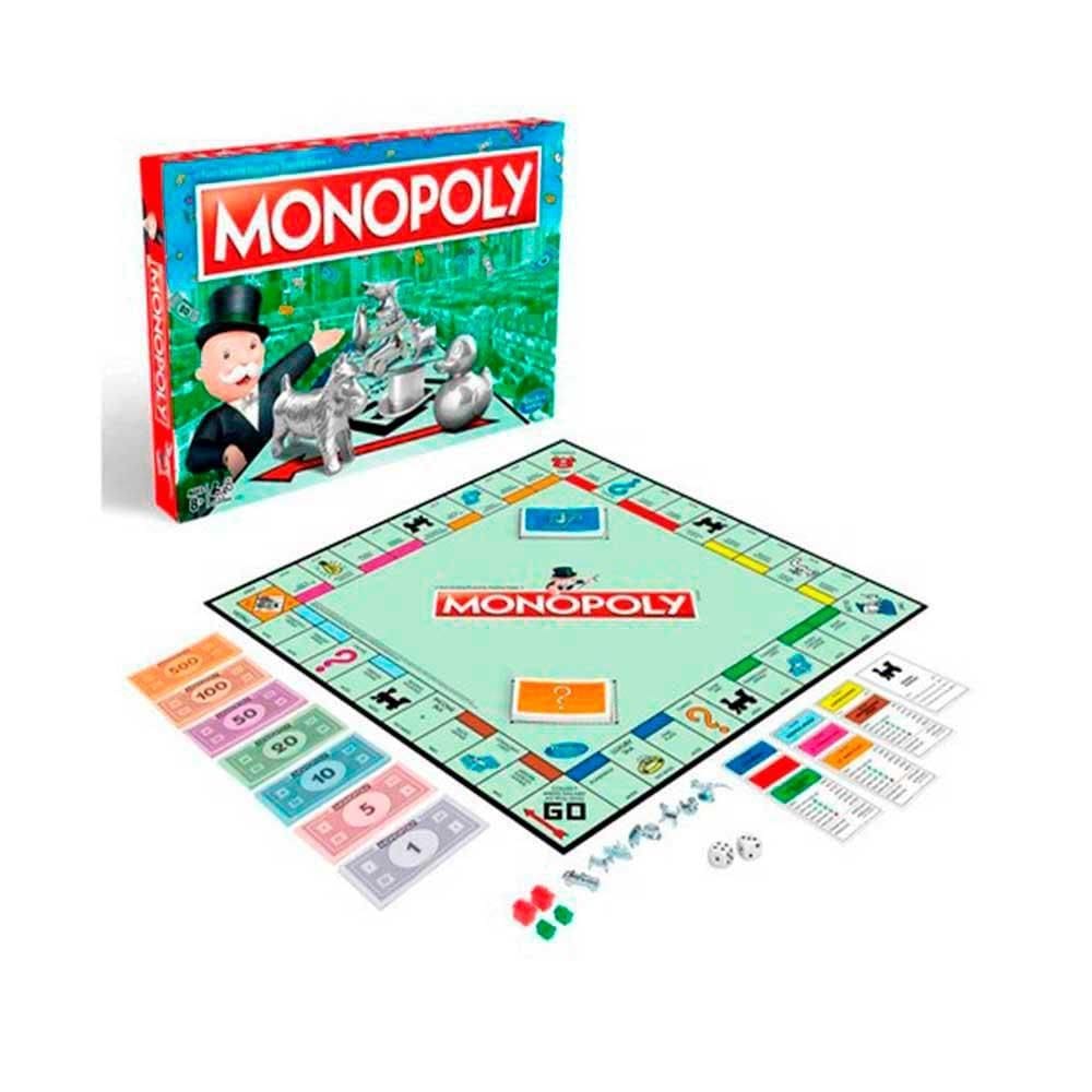 Jogo Monopoly Classic New Hasbro Ref:C1009 8 Anos+