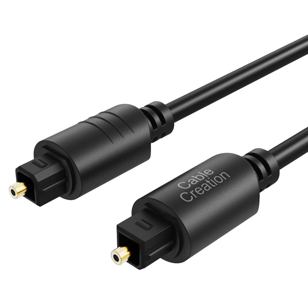 Cabo de áudio óptico, criação de cabo de fibra óptica S/PDIF de 0,9 m