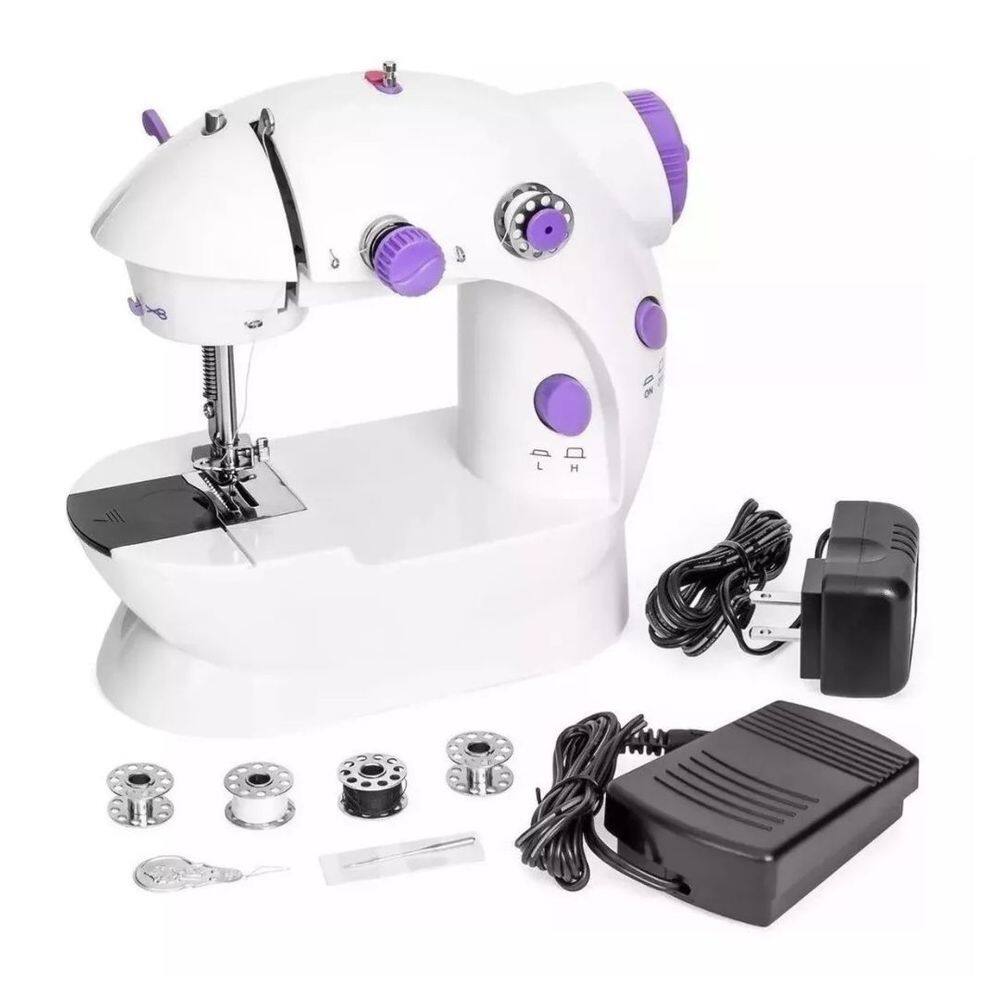 Máquina de Costura Portátil Mini Bivolt - Compacta e Versátil para o Seu Dia a Dia