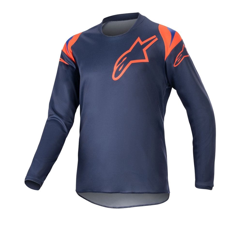 Jersey Alpinestars Youth Racer Narin Night Navy/Hot Orange