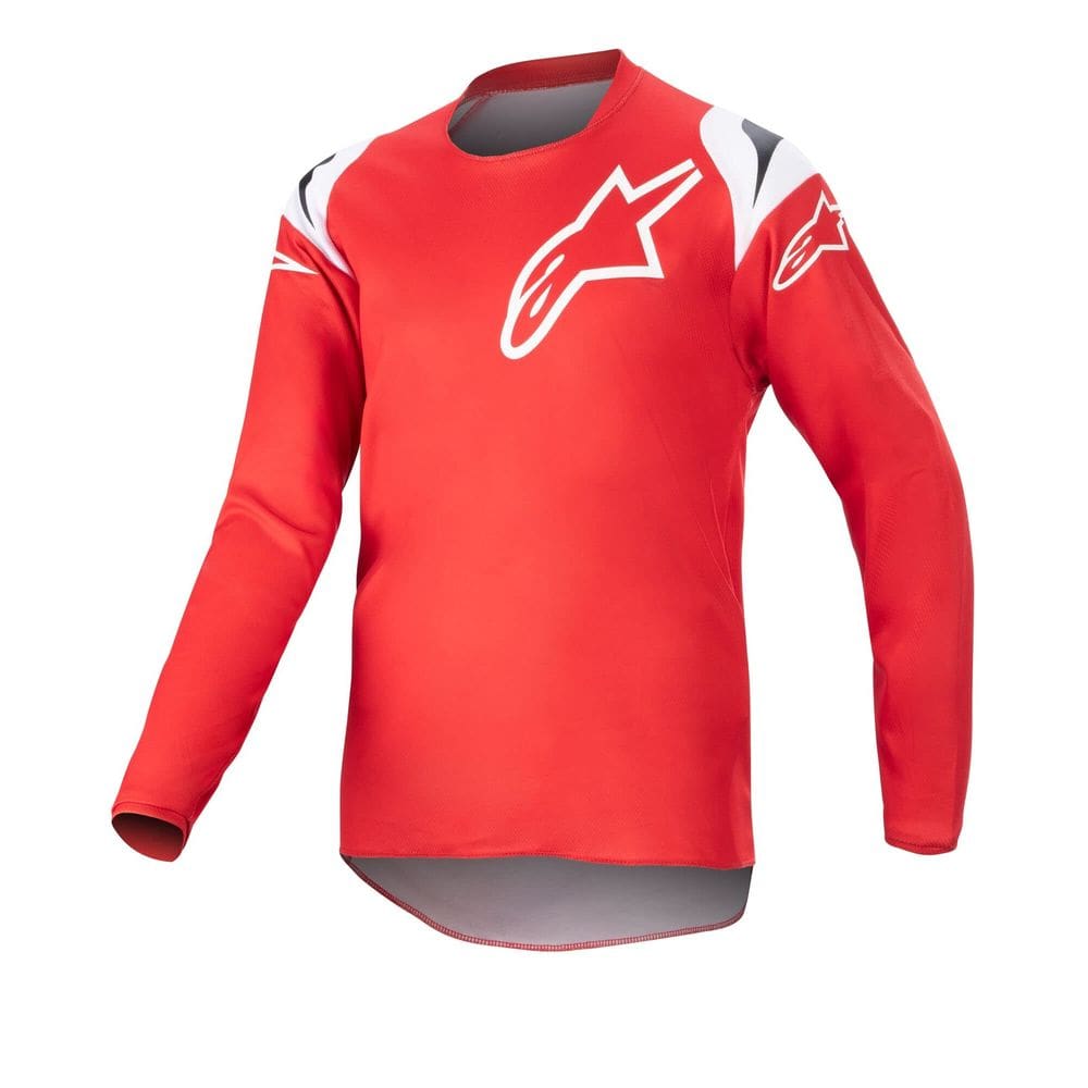 Jersey Alpinestars Youth Racer Narin Mars vermelho/branco Yl
