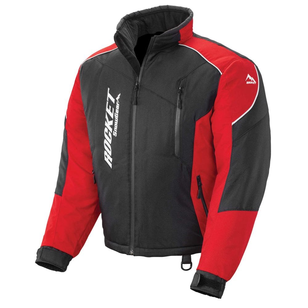 Jaqueta Snowgear Joe Rocket Storm XC para homens preta/vermelha S