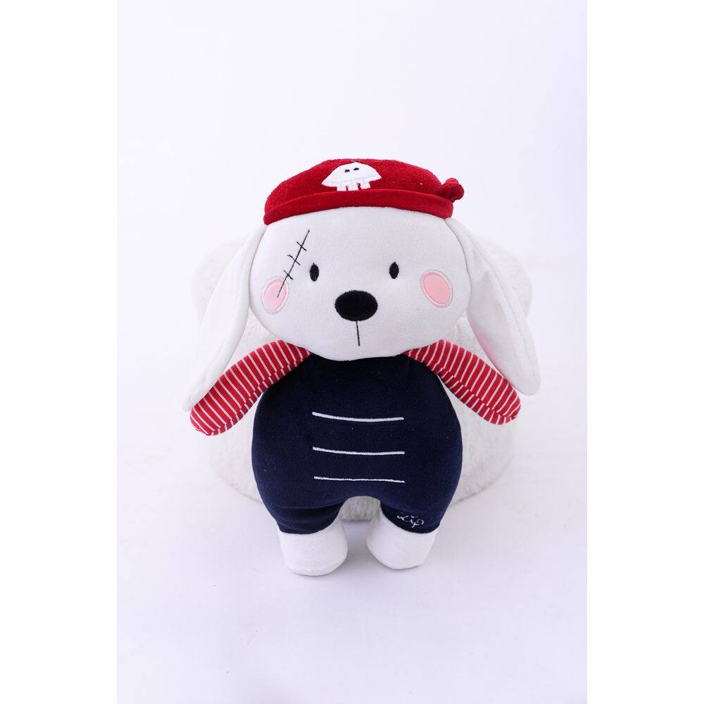 Coelho Pirata De Pelucia Zip Toys Antialégico Macio Lavavél