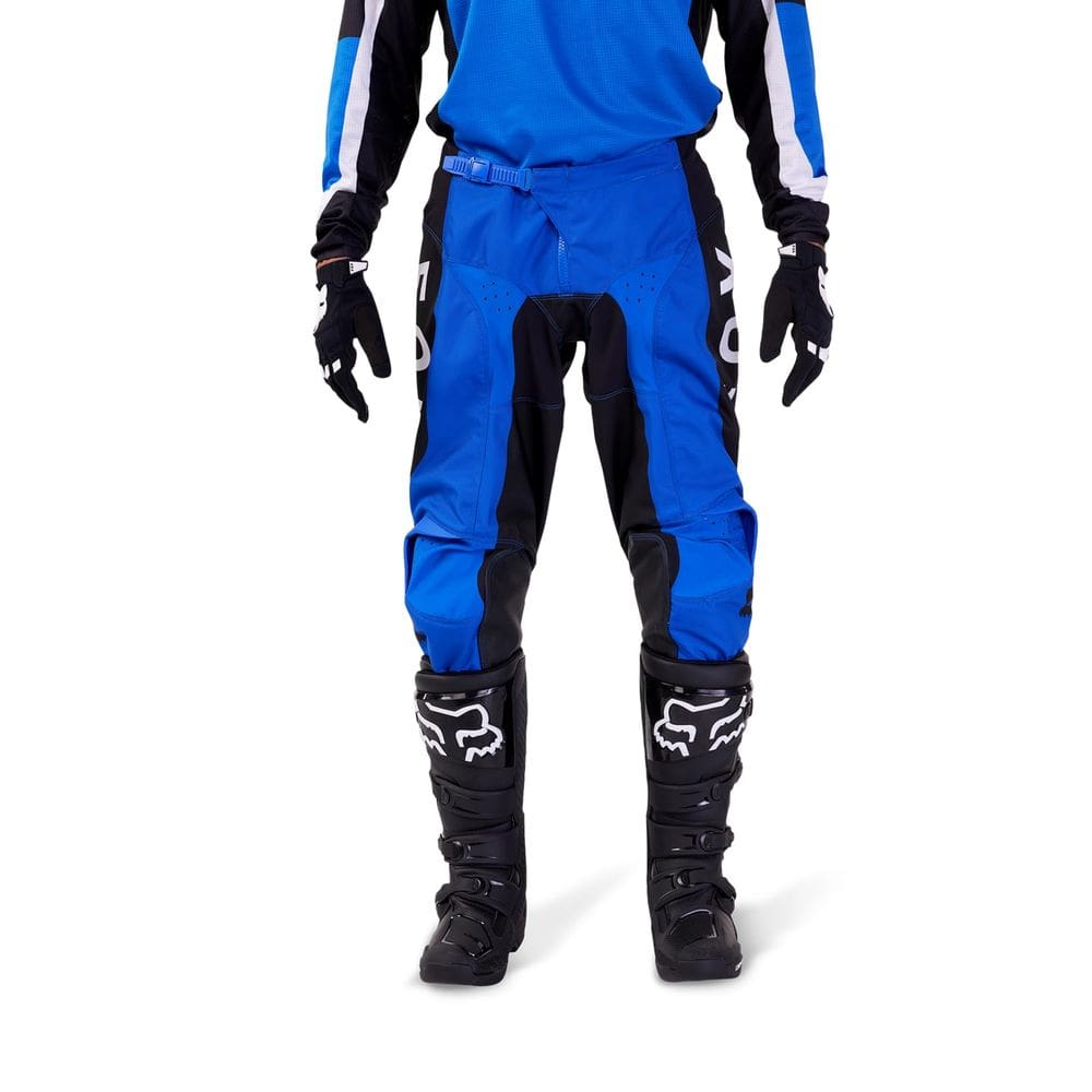 Calça de motocross Fox Racing 180 NITRO para homem azul tamanho 28