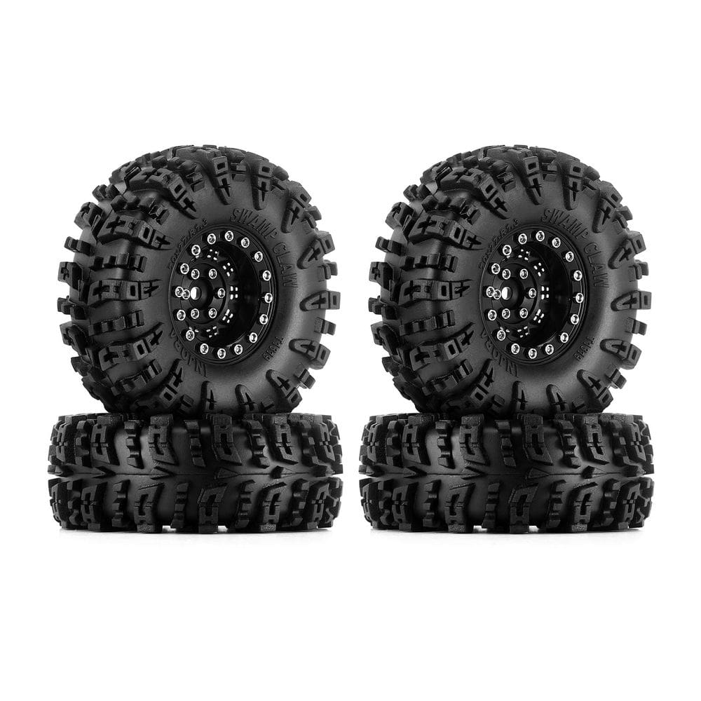 Conjunto de pneus de roda INJORA S5 Swamp Claw para carro RC 1/18 1/24