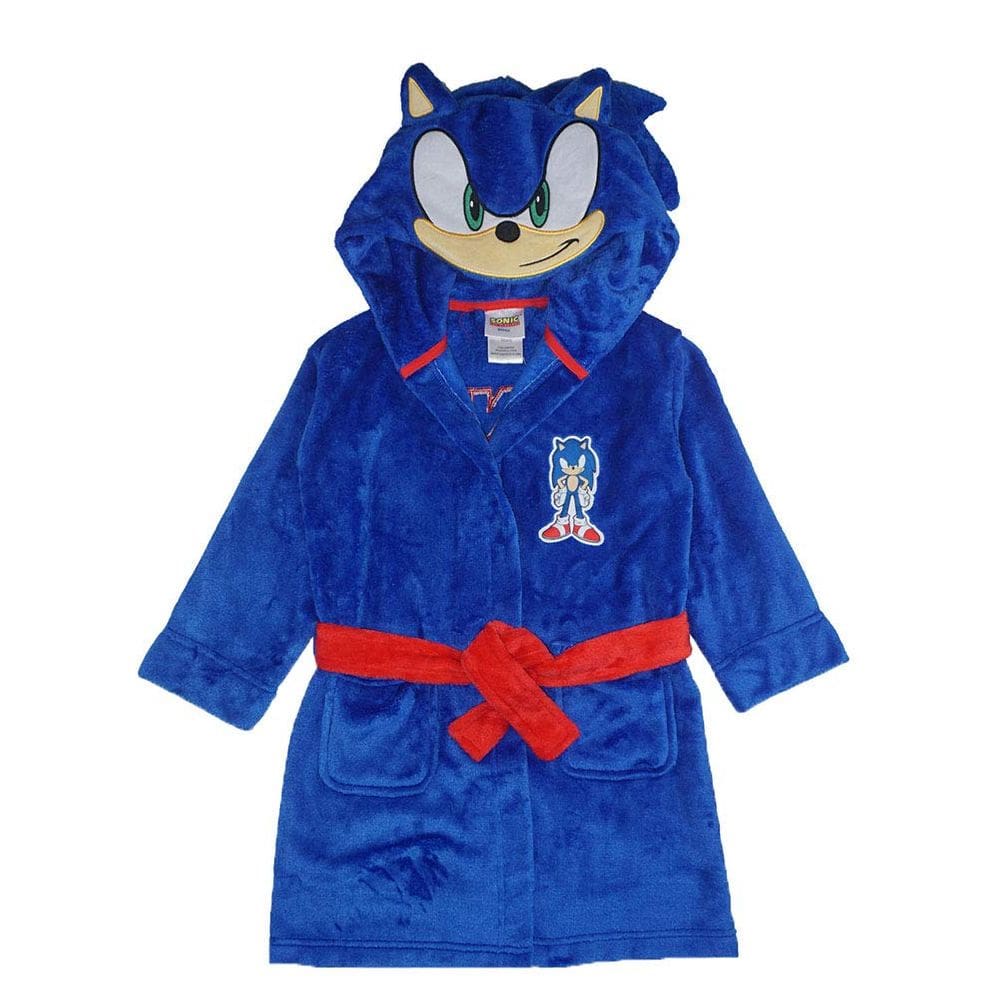 Traje de lã de pelúcia Sonic the Hedgehog Boy`s 6/7 Years