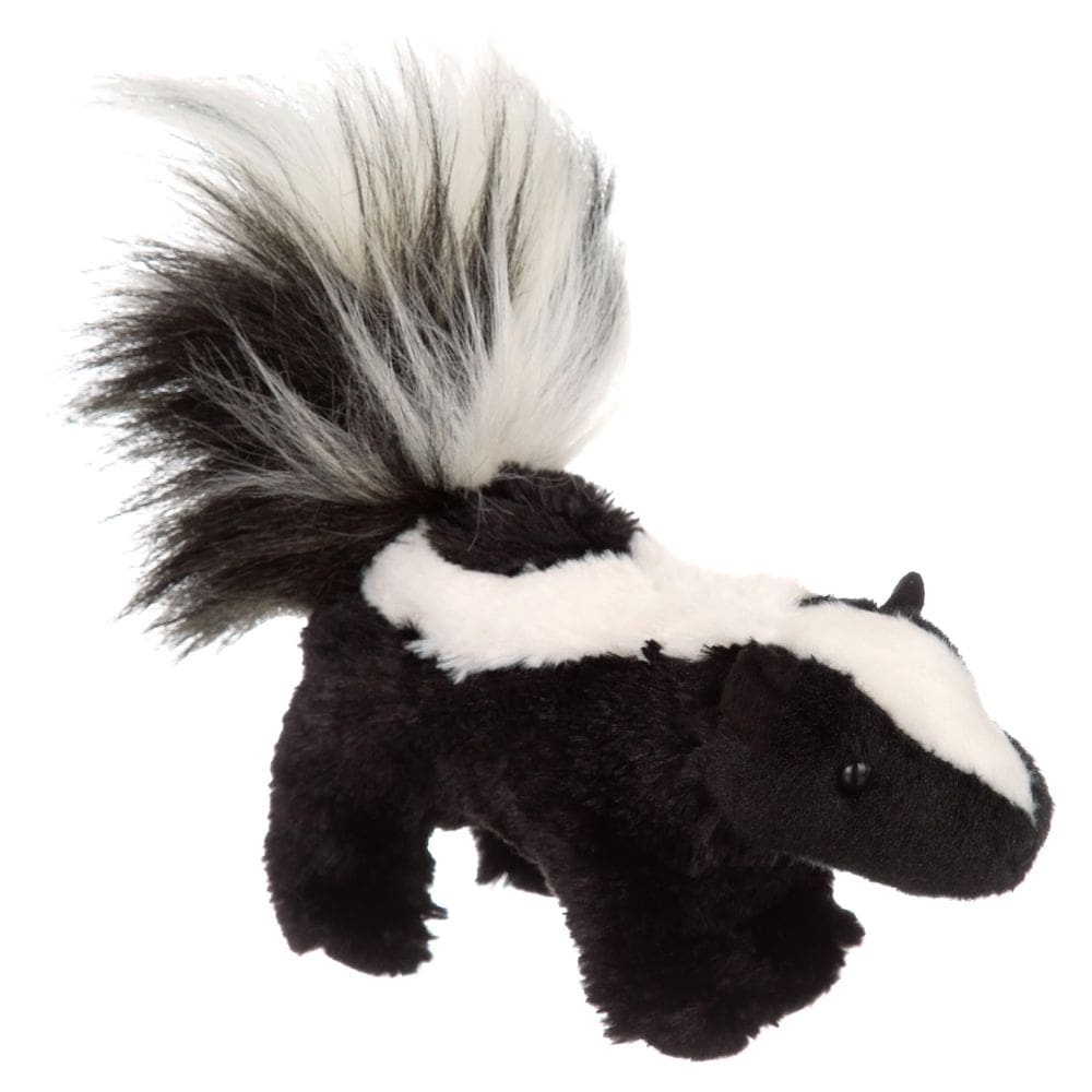 Bicho de pelúcia Douglas Striper Skunk Plush com 20 cm de comprimento