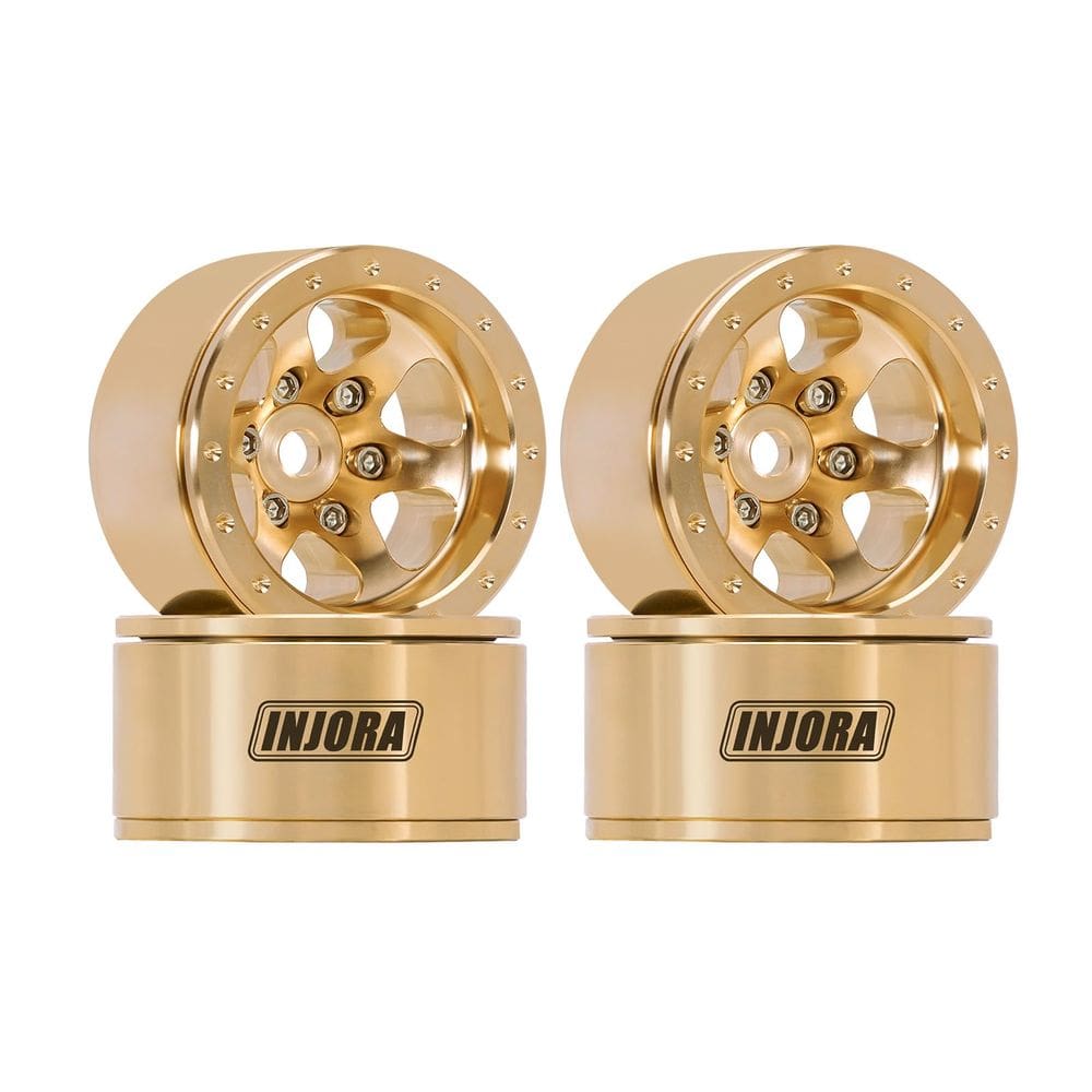 Aro de roda INJORA 1.0 Brass Beadlock 28mm para 1/24 1/18 RC