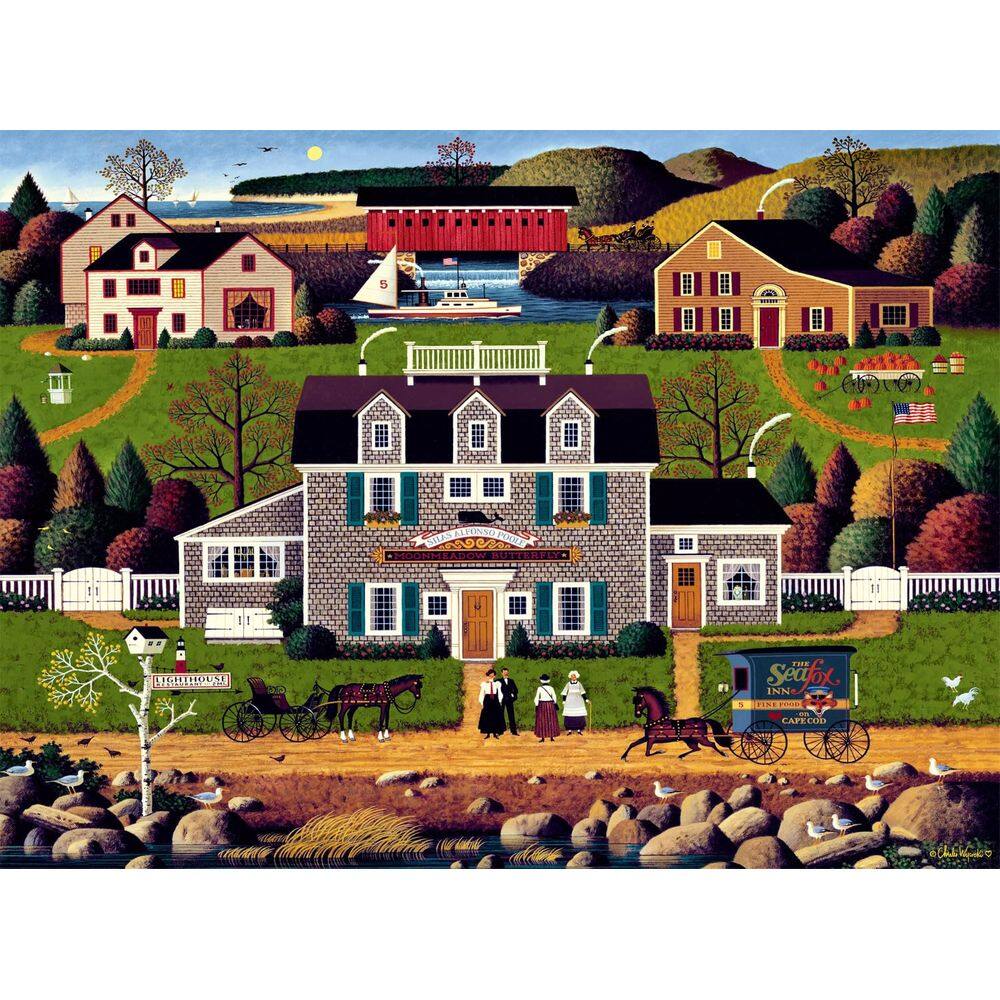 Quebra-cabeça Buffalo Games Charles Wysocki Moonmeadow Cove