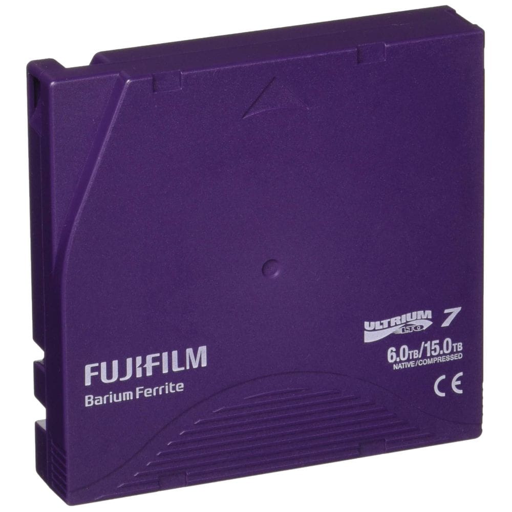 Cartucho de fita de dados Fujifilm LTO Ultrium 7 6TB/15TB