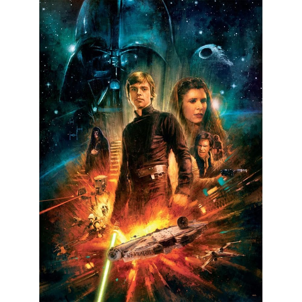 Quebra-cabeça Buffalo Games Star Wars O destino de um Jedi